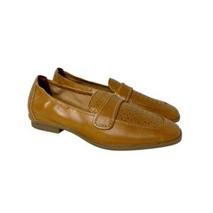 Clarks Lyrical Way Loafer Tan Leather 7.5